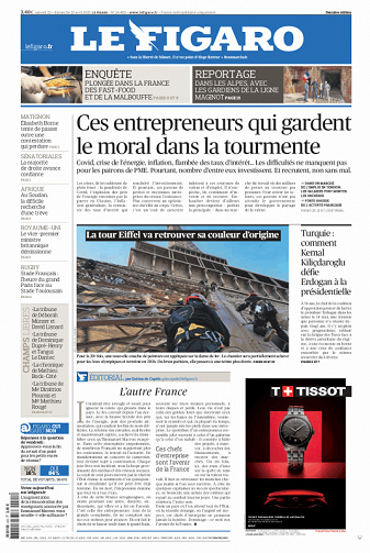 Le Figaro - 22-23 Avril 2023