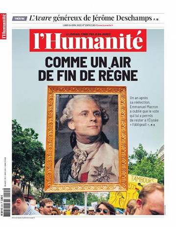 L’Humanite - 24 Avril 2023