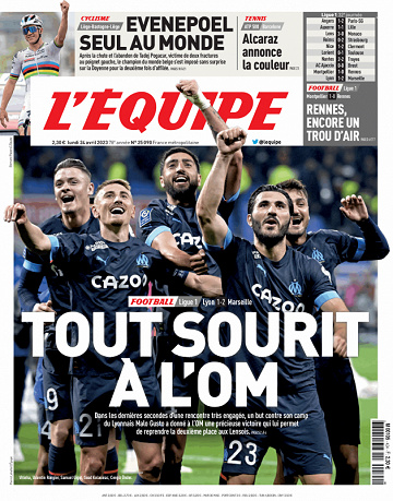 L’equipe du Lundi 24 Avril 2023