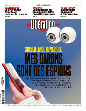 Libération du Mardi 25 Avril 2023