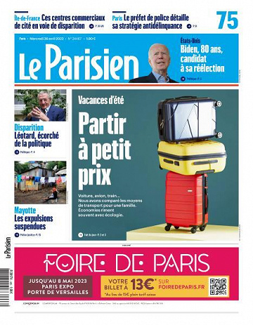 Le Parisien - 26 Avril 2023