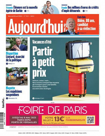 Aujourd’hui en France - 26 Avril 2023