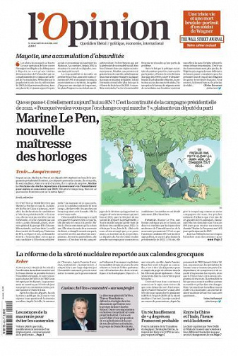 L’Opinion - 26 Avril 2023