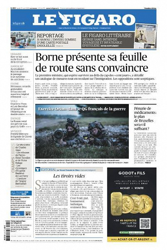 Le Figaro du Jeudi 27 Avril 2023