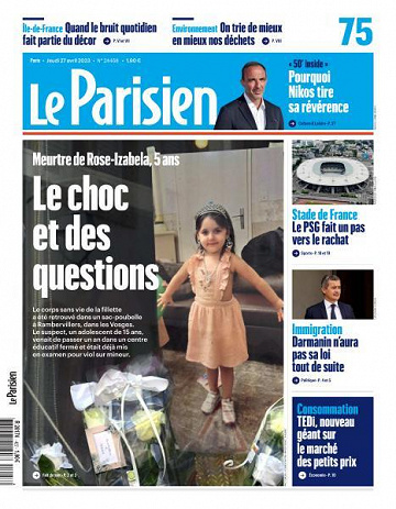 Le Parisien - 27 Avril 2023