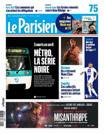 Le Parisien - 28 Avril 2023