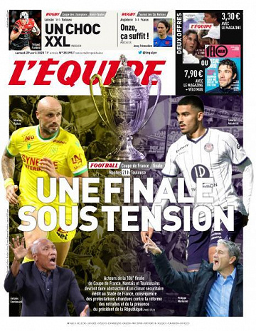 L’equipe du Samedi 29 Avril 2023