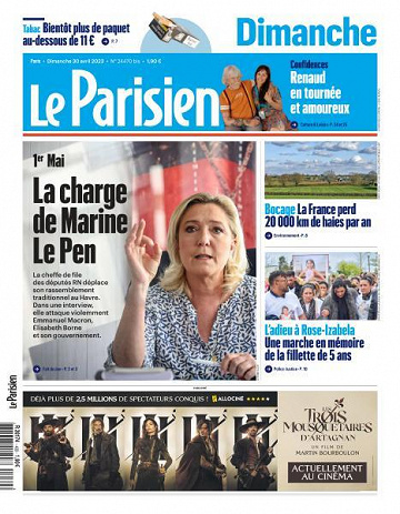 Le Parisien - 30 Avril 2023