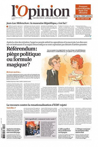L’Opinion - 3 Mai 2023