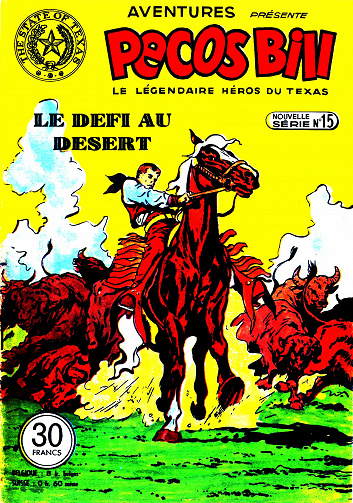 Pecos Bill (Série 1) - Tome 15 - Le défi au désert