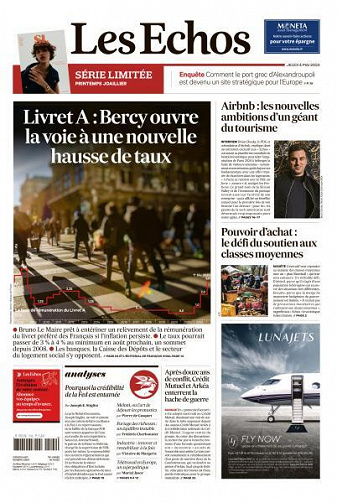 Les Echos du Jeudi 4 Mai 2023