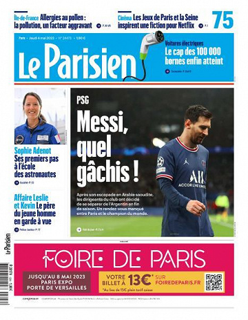 Le Parisien - 4 Mai 2023
