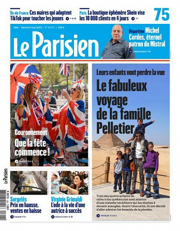 Le Parisien du Samedi 6 Mai 2023