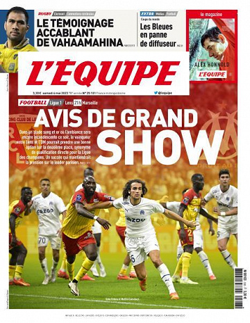 L’equipe du Samedi 6 Mai 2023