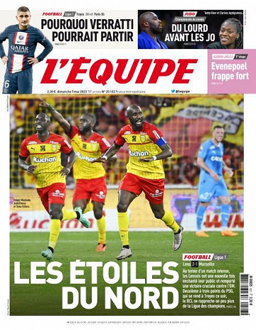 L’equipe du Dimanche 7 Mai 2023