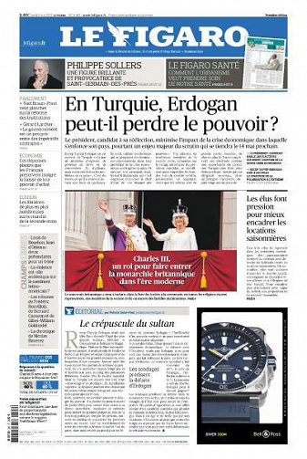Le Figaro du Lundi 8 Mai 2023