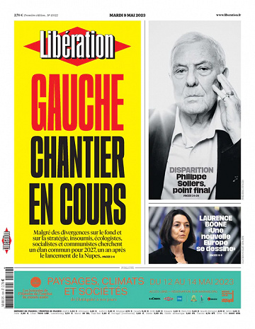 Libération du Mardi 9 Mai 2023
