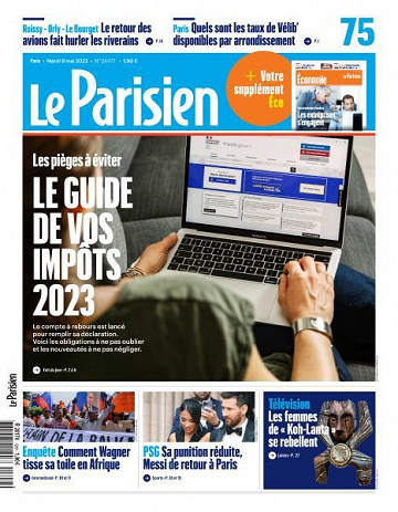 Le Parisien - 9 Mai 2023