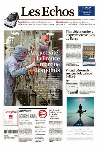 Les Echos du Mercredi 10 Mai 2023