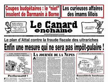 Le Canard Enchainé du Mercredi 10 mai 2023
