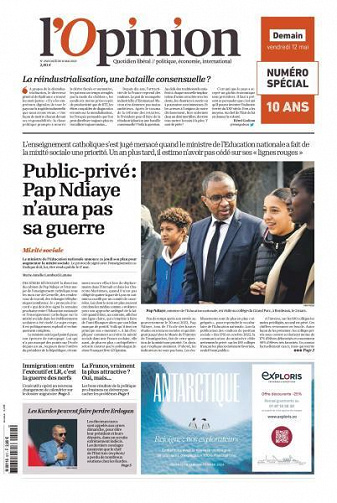 L’Opinion - 11 Mai 2023