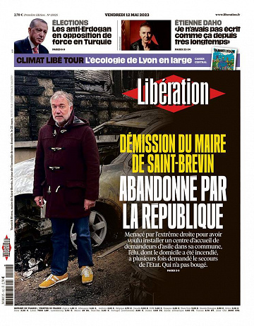 Libération du Vendredi 12 Mai 2023