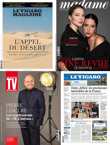 Pack Le Figaro et ses 3 suppléments - Vendredi 12 Mai 2023
