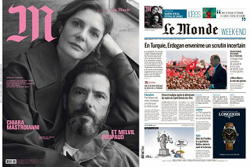 Pack Le Monde + M le Magazine du Monde - 13 Mai 2023