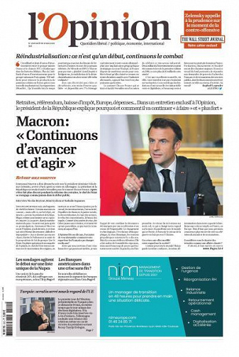 L’Opinion - 15 Mai 2023