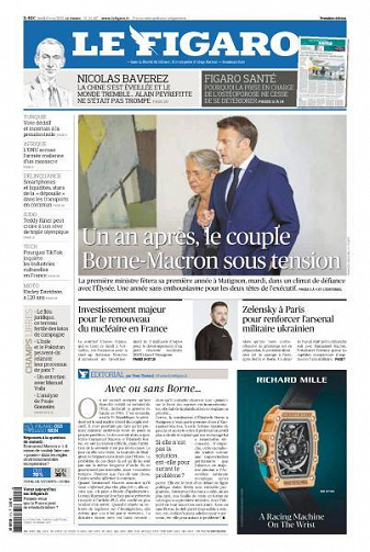 Le Figaro du Lundi 15 Mai 2023