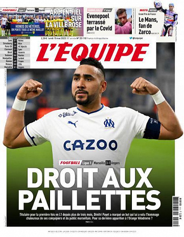 L’equipe du Lundi 15 Mai 2023