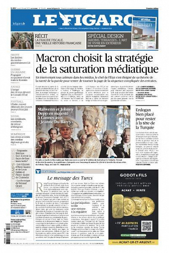 Le Figaro du Mardi 16 Mai 2023