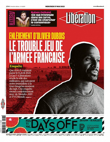 Libération du Mercredi 17 Mai 2023