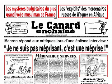 Canard Enchaîné N° 5349 Du Mercredi 17.05.2023