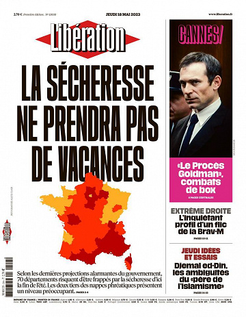 Libération du Jeudi 18 Mai 2023