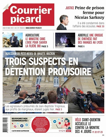 Le Courrier Picard Amiens Du 18 Mai 2023
