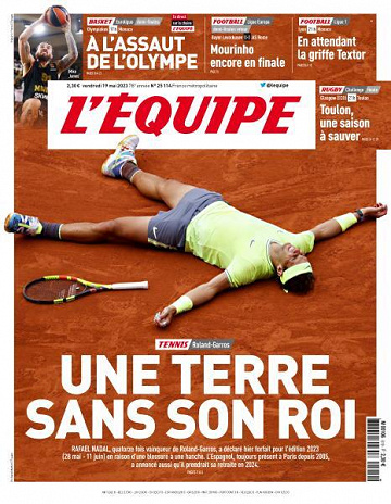 L’equipe du Vendredi 19 Mai 2023