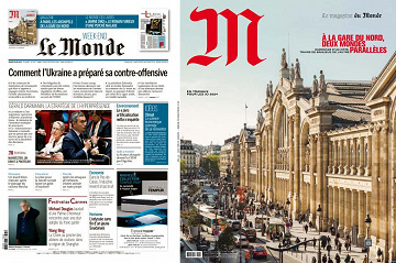 Pack Le Monde + M le Magazine du Monde - 20 Mai 2023