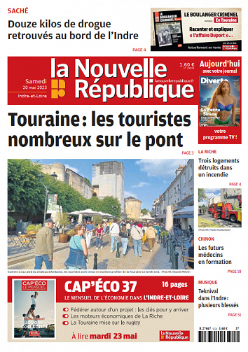 La Nouvelle République du Samedi 20 Mai 2023