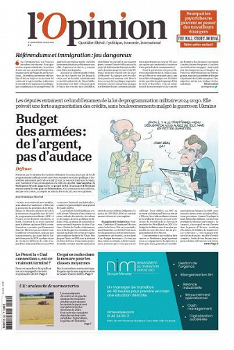 L’Opinion - 22 Mai 2023