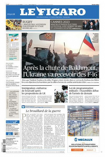 Le Figaro du Lundi 22 Mai 2023