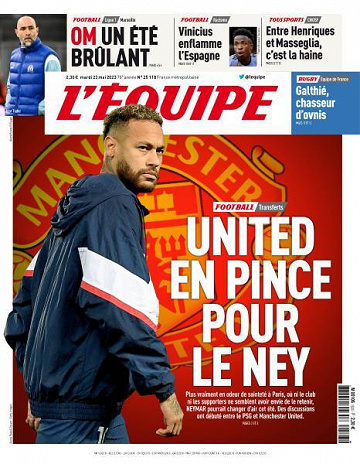 L’equipe du Mardi 23 Mai 2023