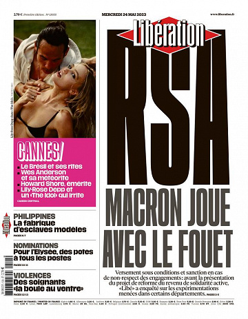 Libération du Mercredi 24 Mai 2023