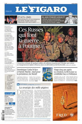 Le Figaro du Mercredi 24 Mai 2023