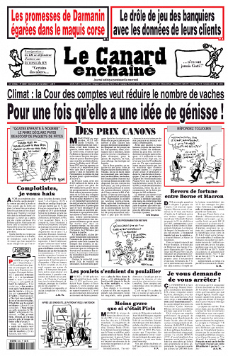 Le Canard Enchainé du Mercredi 24 Mai 2023