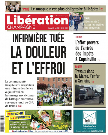 Libération Champagne du Mercredi 24 Mai 2023