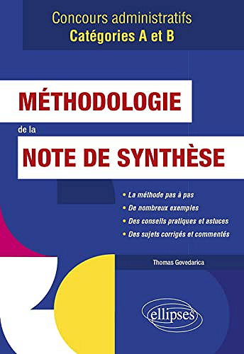 Méthodologie de la note de synthèse -  Thomas Govedarica (2021)