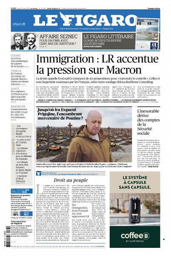 Le Figaro du Jeudi 25 Mai 2023
