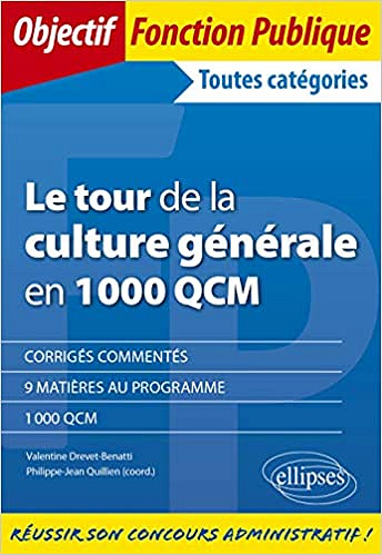 Le tour de la culture générale en 1000 QCM -  Valentine Drevet-Benatti (2020)