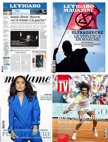 Pack Le Figaro et ses 3 suppléments - Vendredi 26 Mai 2023